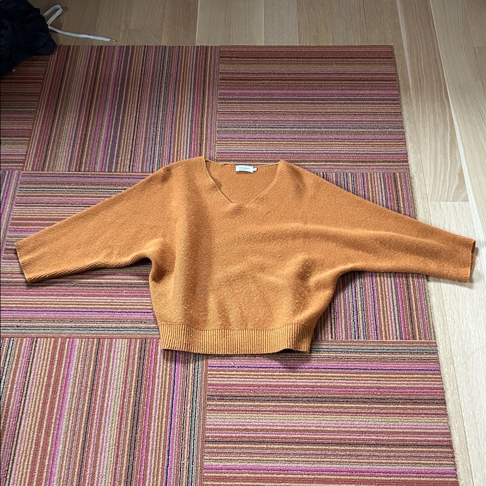 The Reset Dolman Sleeve Sweater – Gold Camel – Size XS